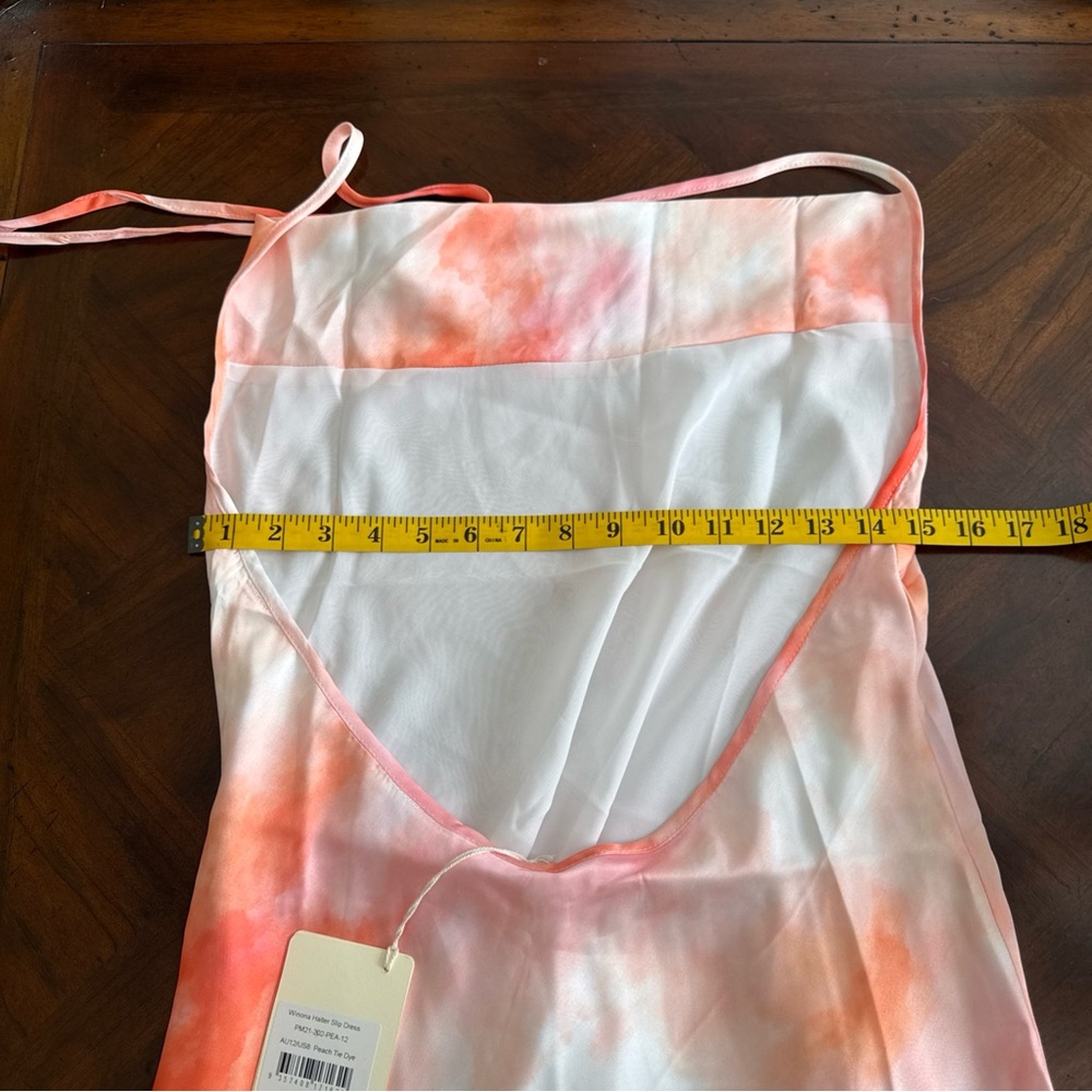 Peppermayo Winona Halter Slip Dress Size 8 - Picture 4 of 7